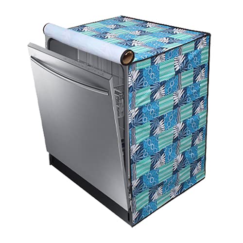 Star Weaves Dishwasher Cover Compatible with IFB Neptune VX Fully Electronic 12 Place Settings | Waterproof Dustproof Scratch Resistant Exterior | Zipper Closure | Durable Protector for Appliance - DWFLCKUM43 - Image 1