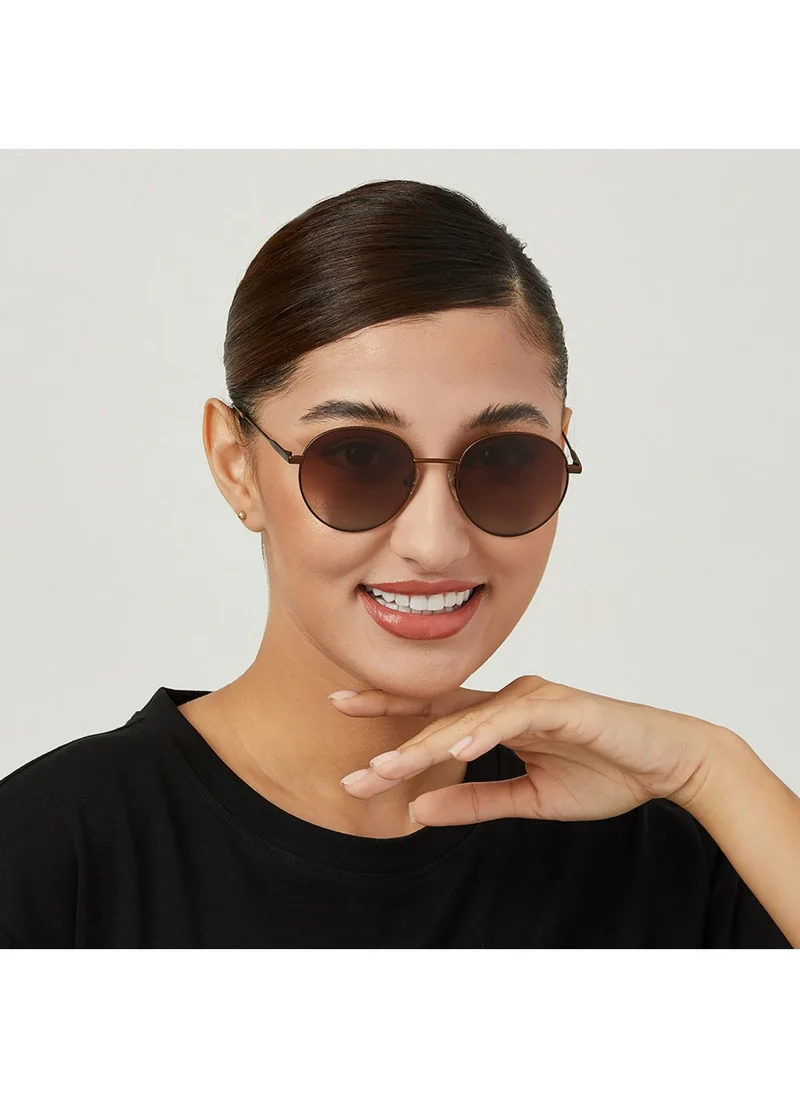 30Sundays TURN AROUND Unisex Brown Sunglasses - Frame Material: Acetate - Lens Color: Brown- Frame Color: Brown - Full Rim