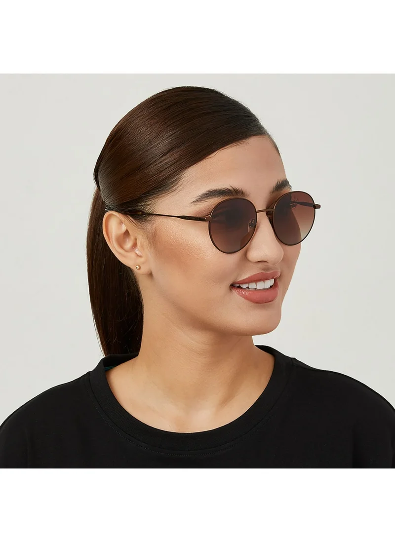 30Sundays TURN AROUND Unisex Brown Sunglasses - Frame Material: Acetate - Lens Color: Brown- Frame Color: Brown - Full Rim