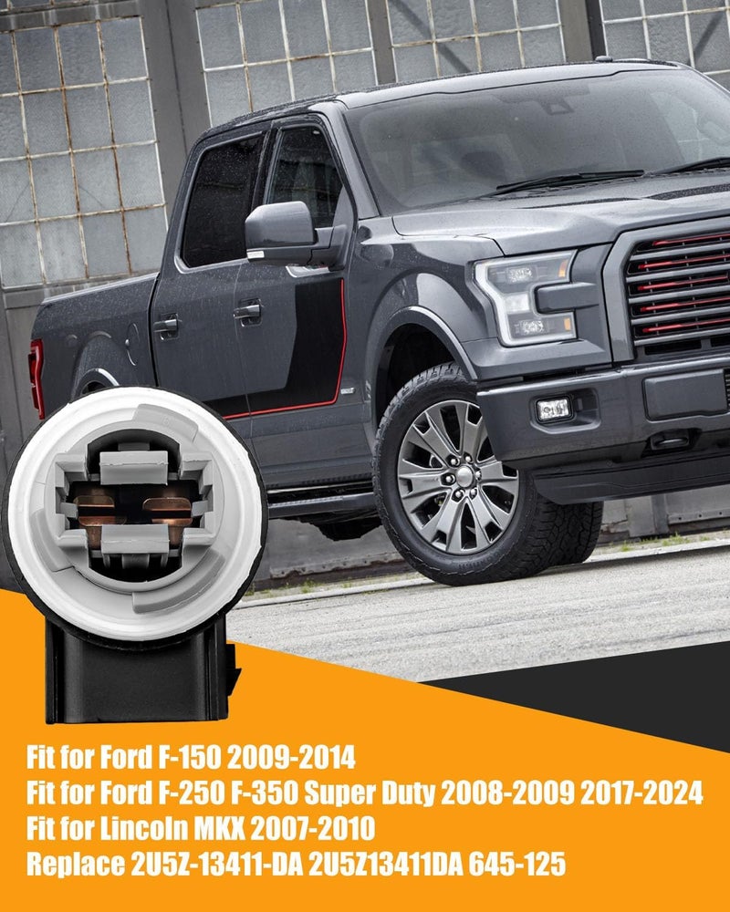 HUQUZN مجموعة توصيل وإشارة HUQUZN لمقبس الإشارة وموصل الأسلاك لسيارات فورد F-150، لينكولن MKX، ميركوري مارينر (2003-2024) - Image 4