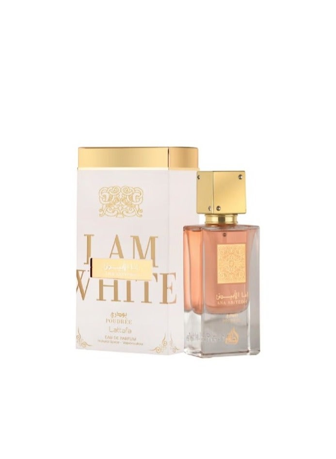 لطافة انا الابيض بودري للنساء 60 مل - Image 1