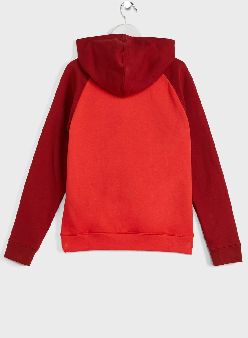 UNDER ARMOUR Youth Rival Logo Hoodie