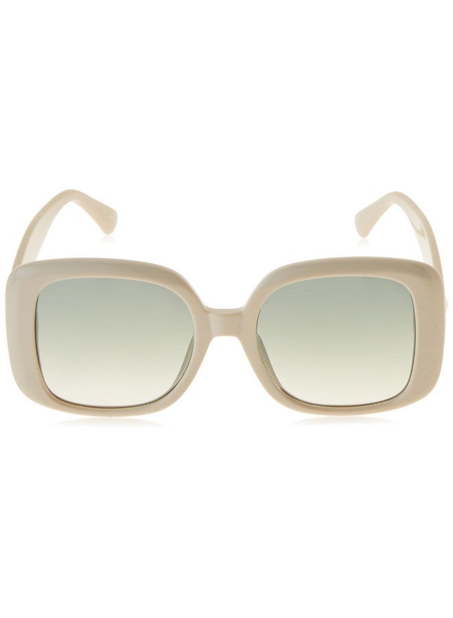 VINCE CAMUTO Women'S Vc1125 Oversized 100% Uv400 Protective Square Sunglasses. Luxe Gifts For Her 52 Mm Ivory - Image 2