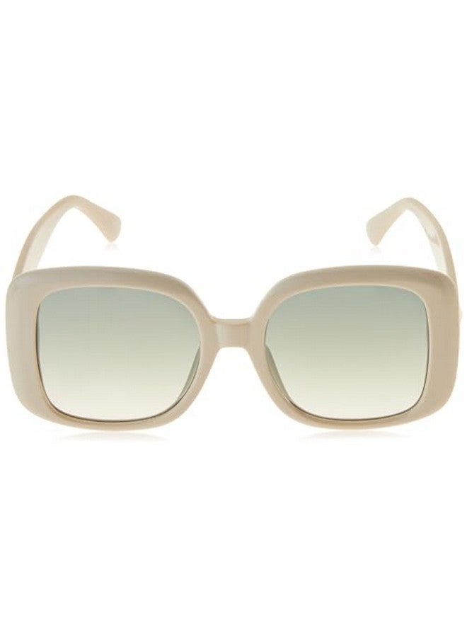 VINCE CAMUTO Women'S Vc1125 Oversized 100% Uv400 Protective Square Sunglasses. Luxe Gifts For Her 52 Mm Ivory - Image 5