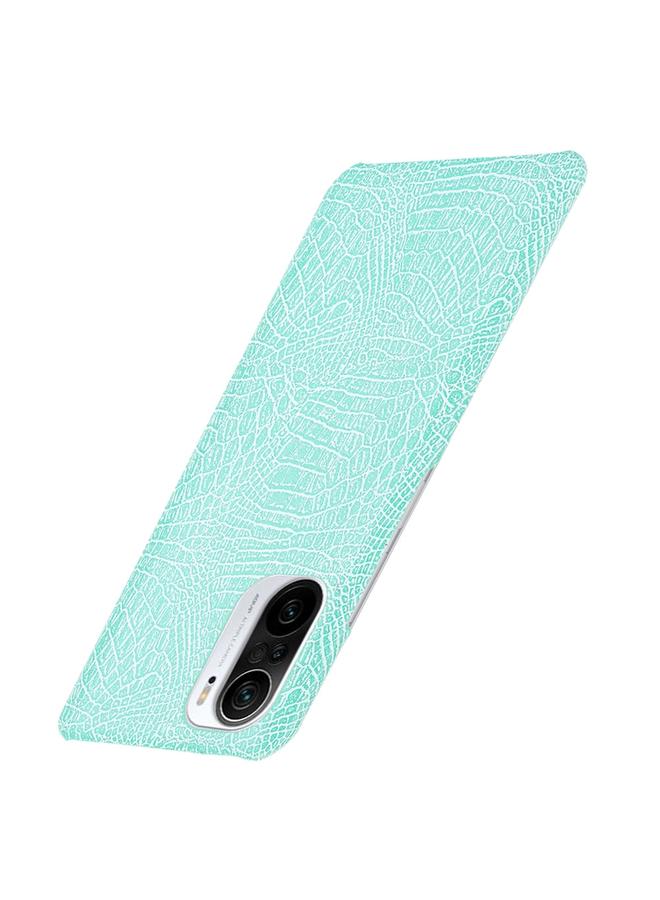 erorex Case For Xiaomi Redmi K40 / K40 Pro / Poco F3 Shockproof Crocodile Texture PC + PU Case - Image 4