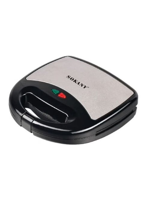 6In1 Sandwich Maker Set 700W Waffle Maker Non Stick Plate Double Side Heating Fried Steak