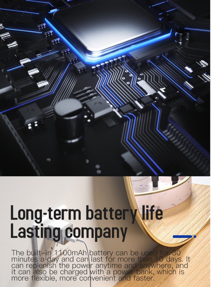 Loquat Cervical Spine Massager to Relax Shoulder and Neck Muscles Electric Fascia Knife（White） - Image 4