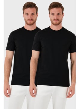 Buratti Cotton Regular Fit 2-Piece Basic T Shirt Men's T Shirt 59020202  - Image 1