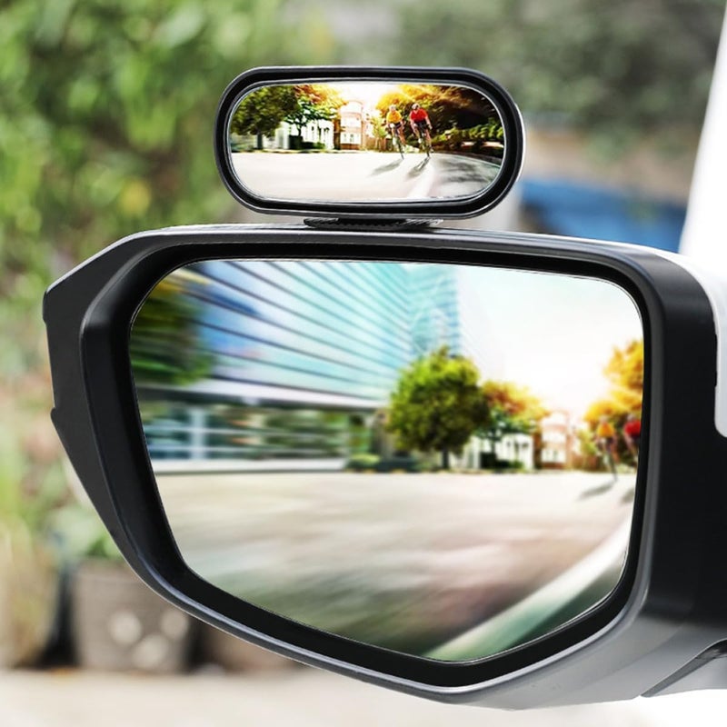 360 Degree Adjustable Convex Blind Spot Mirror for Car Safety and Parking Assistance - Image 5