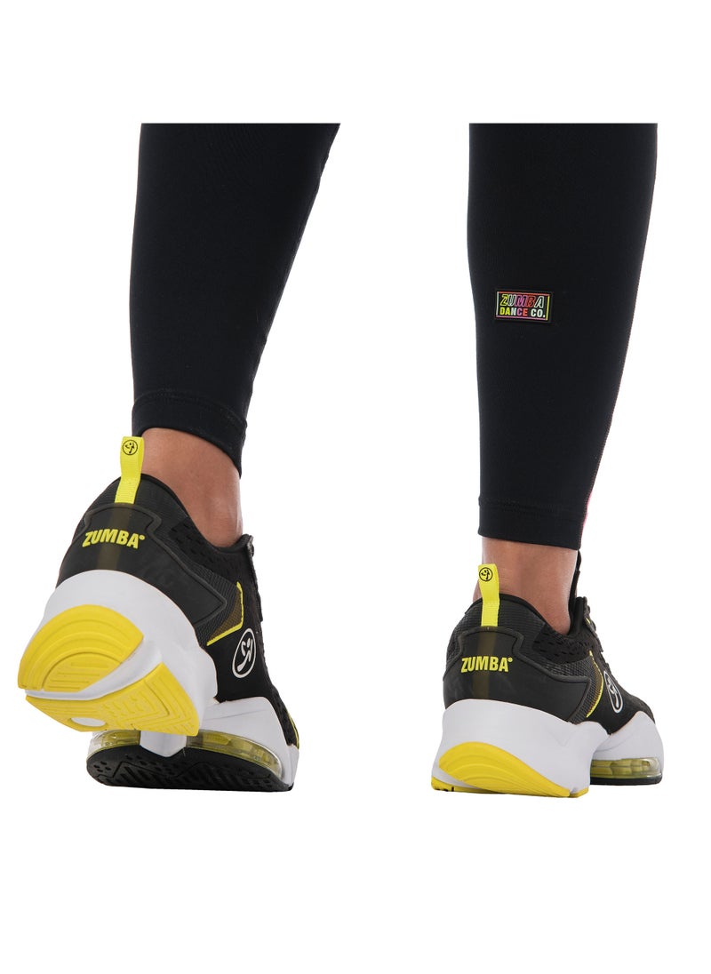 Zumba - Color Blocked High Waisted Ankle Leggings - Image 1