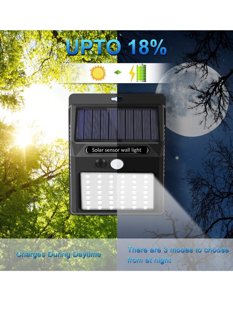 Generic ELTERAZONE Wireless IP 65 Waterproof 42 LED Solar Lights - Pack of 10/3 Working Mode  - Image 5