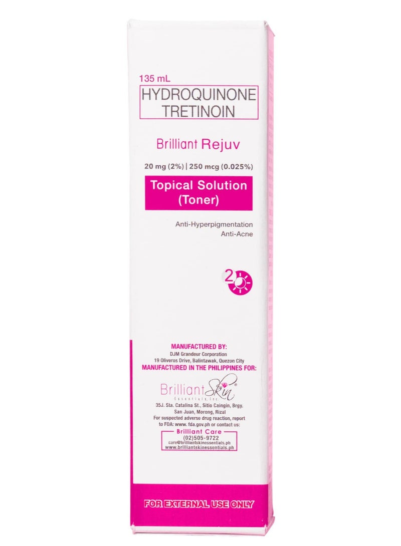 Brilliant Rejuvenating Facial Toner 135ml - Image 2