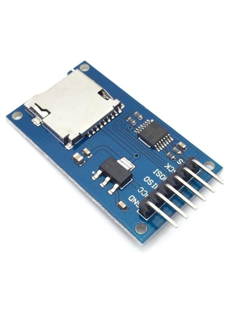 SOLDOUT Micro SD Card & SDHC High Speed Card Mini TF Card Reader Module Adapter SPI Interfaces with Level Converter Chip Compatible with Arduino - Image 1