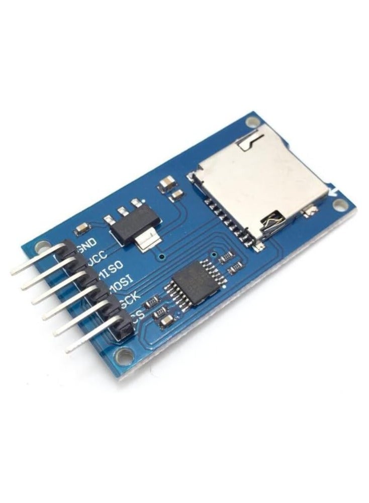 SOLDOUT Micro SD Card & SDHC High Speed Card Mini TF Card Reader Module Adapter SPI Interfaces with Level Converter Chip Compatible with Arduino - Image 2