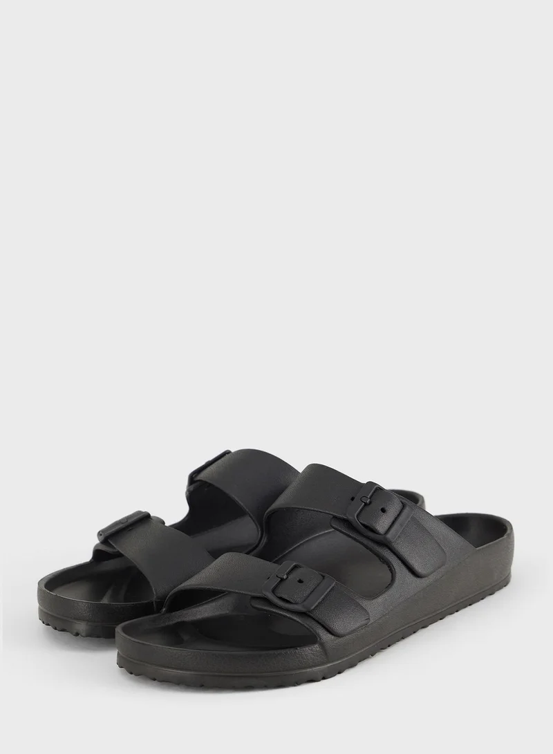 DeFacto Double Strap Wedge Sandals