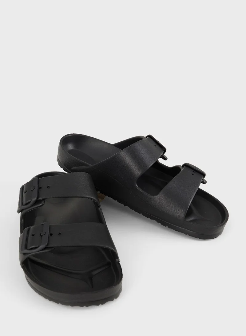 DeFacto Double Strap Wedge Sandals