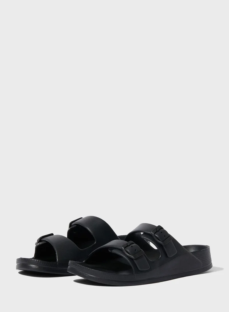 DeFacto Double Strap Wedge Sandals