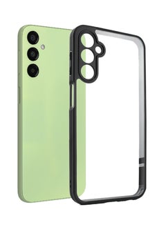 Generic Case Cover Shockproof Hard PC Back Soft TPU Frame Anti-yellowing Slim Protective Cover Compatible with Samsung Galaxy A14 (Clear)  - Image 1