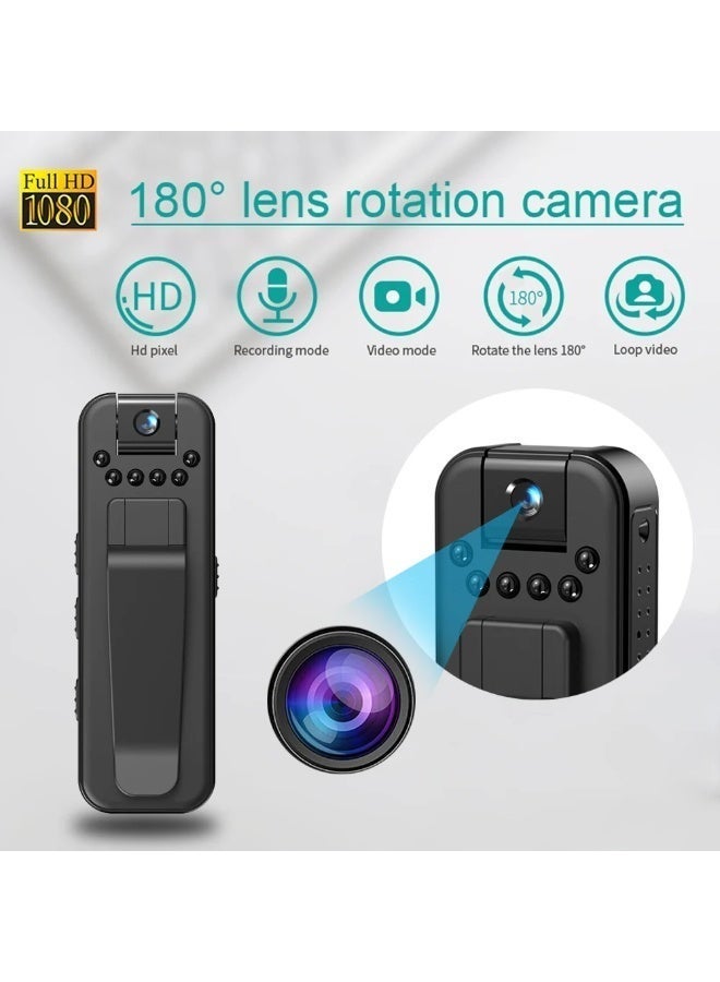 زيترا كاميرا جسم صغيرة مع واي فاي ، 1080P 130 درجة زاوية واسعة ، - Image 3