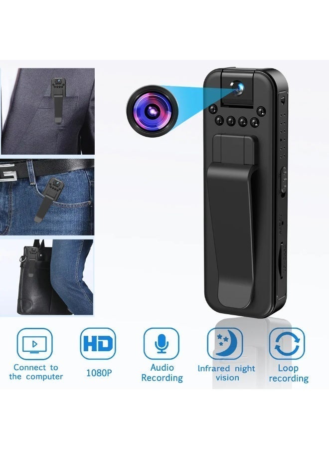 زيترا كاميرا جسم صغيرة مع واي فاي ، 1080P 130 درجة زاوية واسعة ، - Image 2
