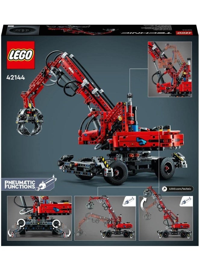 LEGO® Technic™ Material Handler 42144 Crane Model Building Kit (835 Pieces) - Image 2
