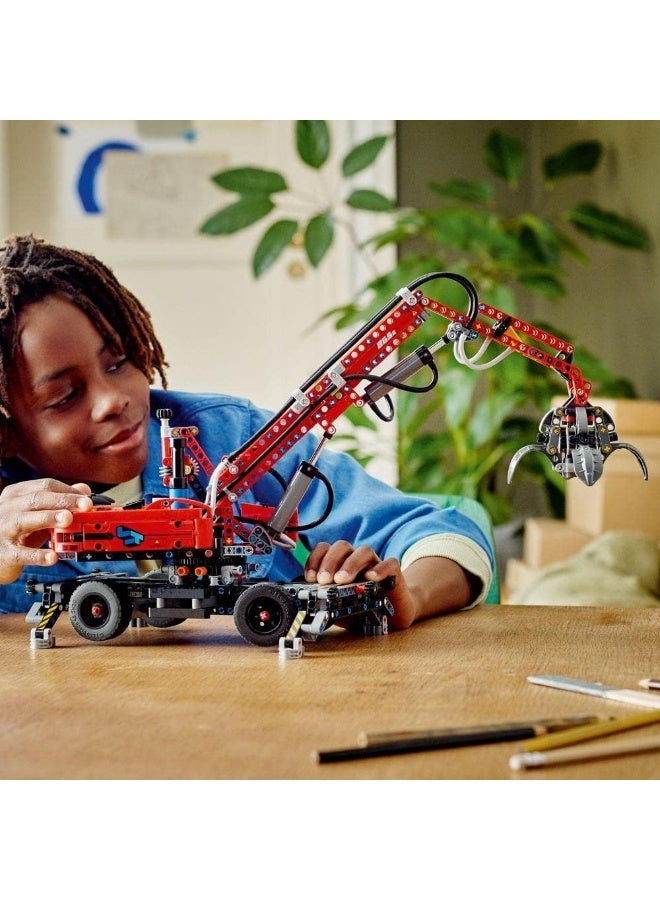 LEGO® Technic™ Material Handler 42144 Crane Model Building Kit (835 Pieces) - Image 5