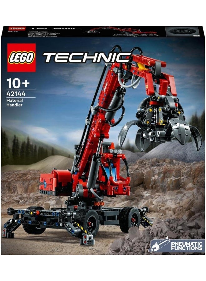 LEGO® Technic™ Material Handler 42144 Crane Model Building Kit (835 Pieces) - Image 3