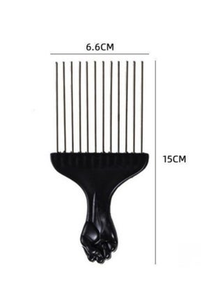 Keep Curly Hair Insertion Combs Black 17x7cm - view 2