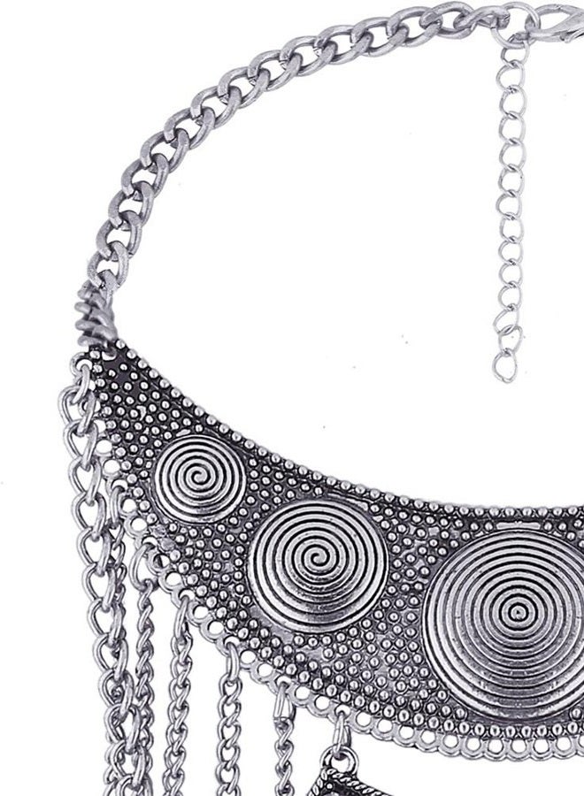 YAZILIND Collar Necklaces Pendants Exaggerated Vintage Maxi Choker Statement Collier Boho Women Jewelry - Image 3
