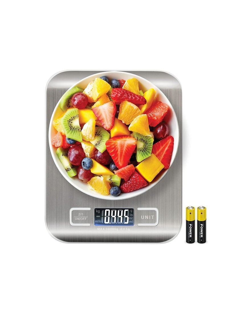 سبكترا ميزان المطبخ الرقمي سبكترا | مقياس رقمي للأغذية للجزء | ميزان رقمي للتحكم في النظام الغذائي | مقياس وزن التحكم في الجزء مع البطاريات المضمنة - Image 1