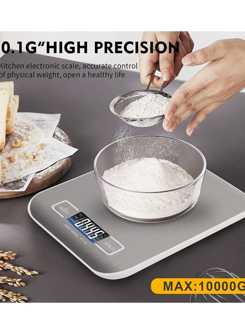 سبكترا ميزان المطبخ الرقمي سبكترا | مقياس رقمي للأغذية للجزء | ميزان رقمي للتحكم في النظام الغذائي | مقياس وزن التحكم في الجزء مع البطاريات المضمنة - Image 3