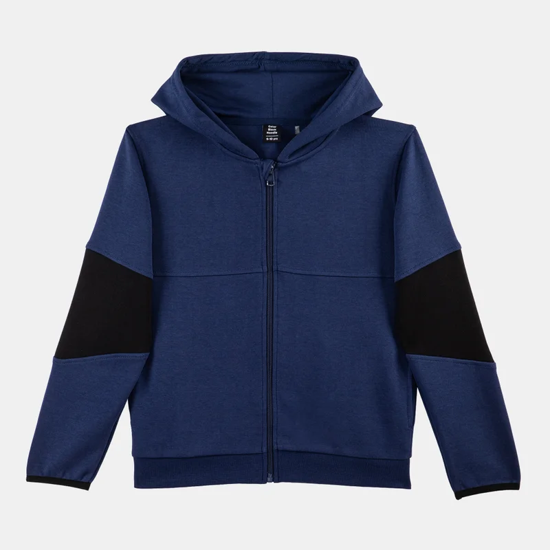 Sun and Sand Sports Kids' Colourblock Zipper Hoodie