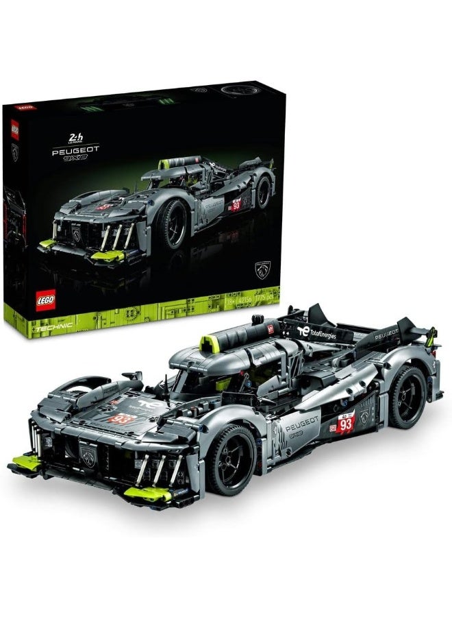 LEGO مجموعة بناء سيارة بيجو 9X8 24H لومان هايبرد هايبركار 42156 من ليجو تكنيك (1,775 قطعة) - Image 1
