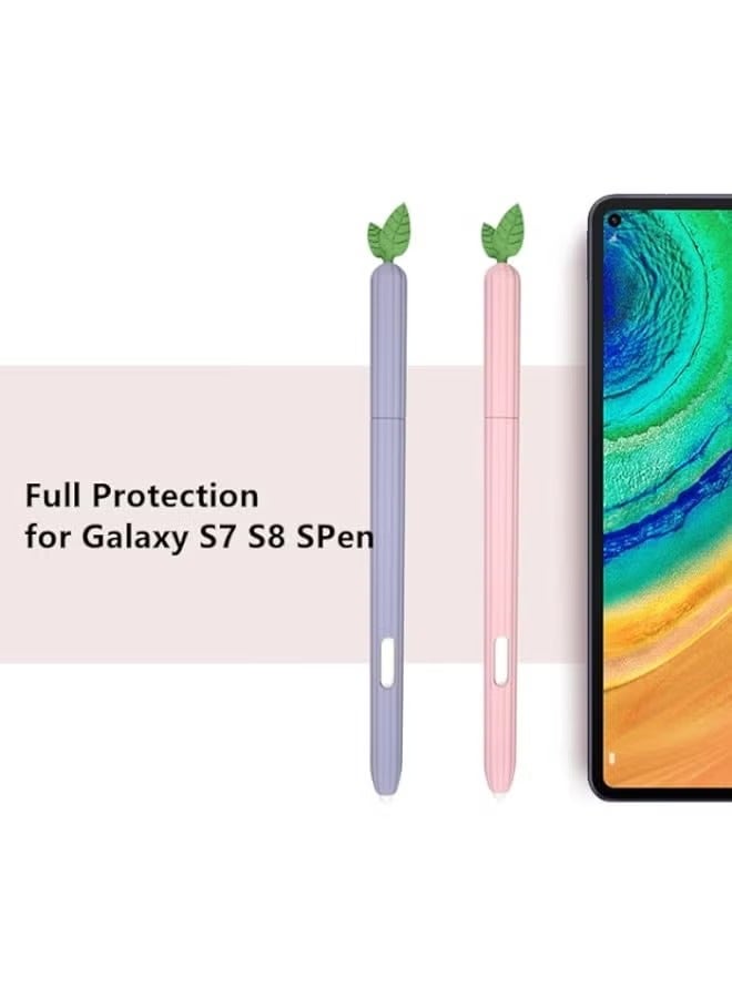 بروماس حافظة لقلم S Pen على Samsung Galaxy Tab S7 FE/S7/S7 Plus/S8/S8 Plus/S8 Ultra /S9 /S9 Plus / s9 Ultra غطاء قلم ملون للكمبيوتر اللوحي SPen Stylus Bag حماية ضد الانزلاق - Image 5
