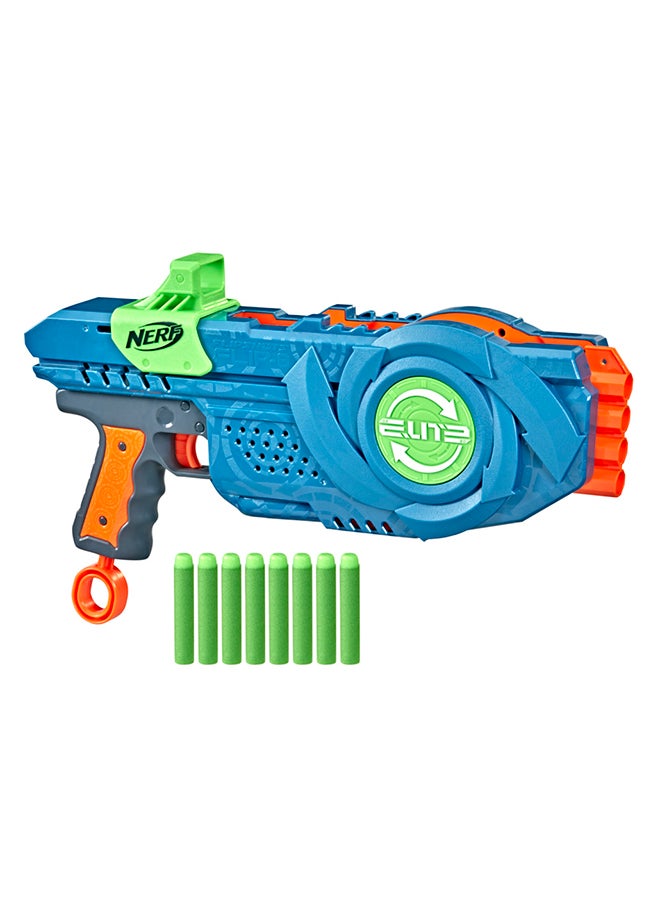 NERF Elite 2.0 Flipshots Flip-8 Blaster with 8 Dart Barrels That Flip to Double Your Firepower 8-Dart Capacity - Image 3