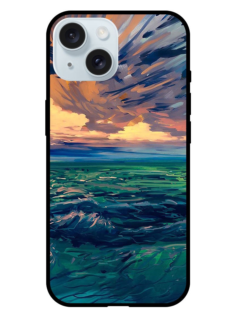 Theodor Protective Case Anti Scratch Shock Proof Bumper Cover For iPhone 15 Landscape - Image 1