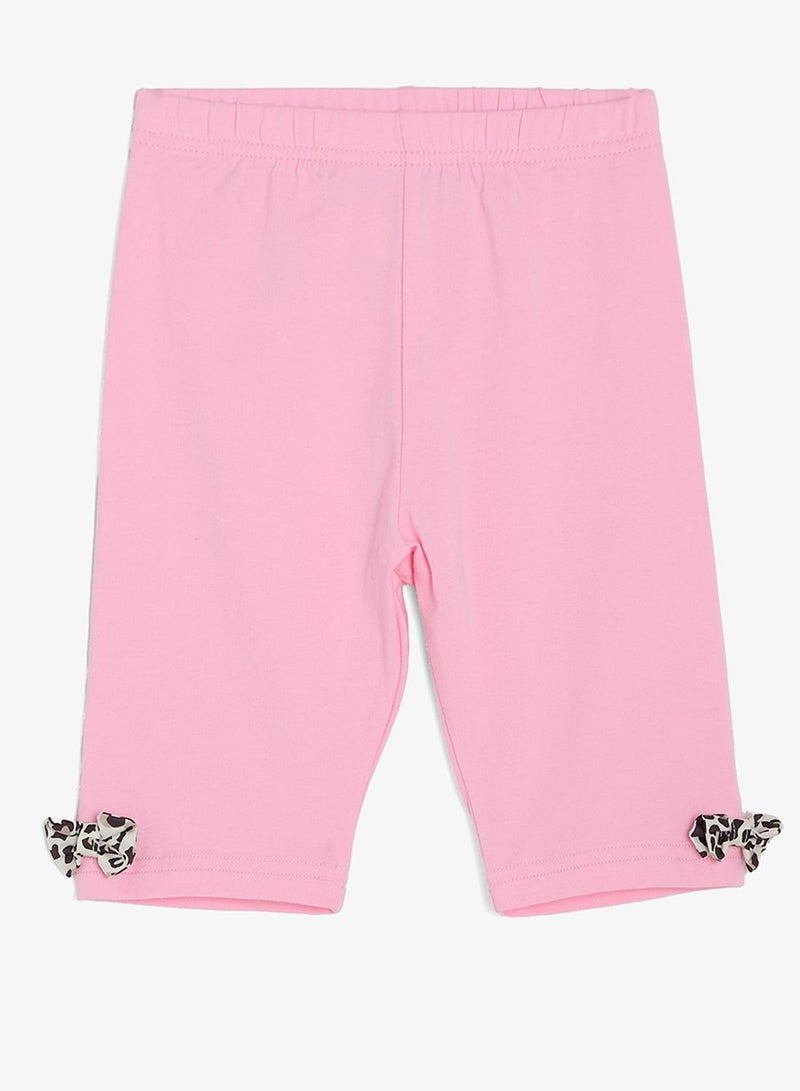 Pinata Bow Print Cotton Top and Leggings Set - Image 5