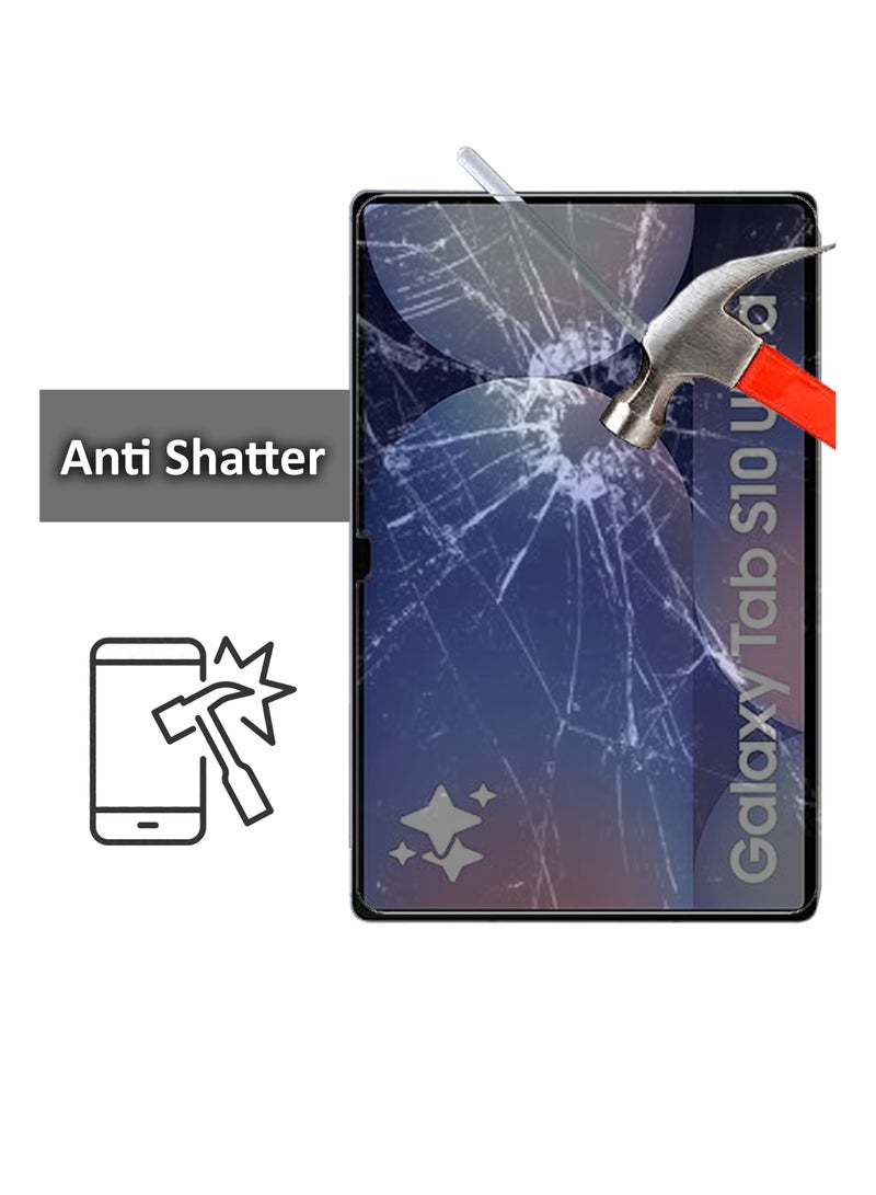 For Samsung Galaxy Tab S10 Ultra 14.6 inch Premium Tempered Glass Anti-Scratch, Smudge Proof Easy Installation Screen Protector Guard - Image 3