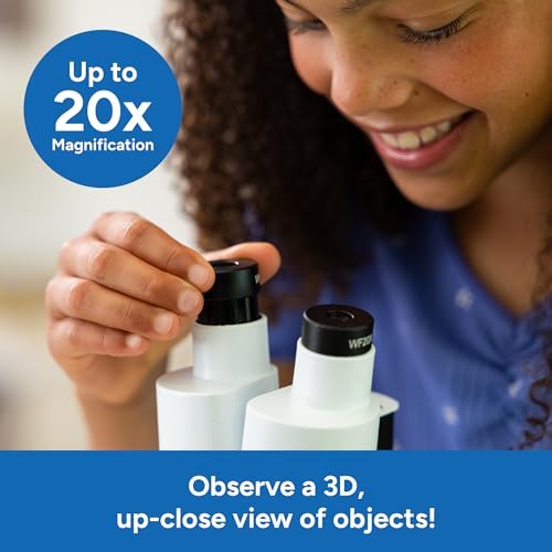 Educational Insights GeoSafari Stereoscope Beginner Stereo Microscope for Kids 812 Electronic Stereoscope Viewer with Specimens Kids Microscope Kit for Scientific Discovery Student Microscopes - Image 5