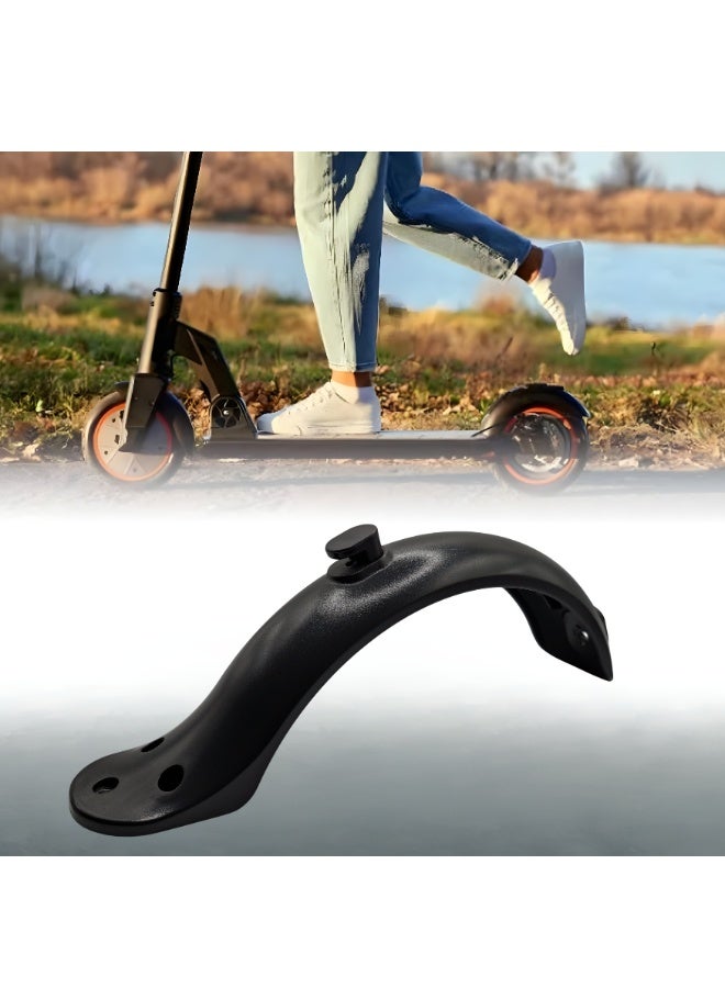 Fukukawa Electric Scooter Rear Fender Mud Guard 3 Hole Compatible with Xiaomi Mi M365 Pro Pro 2 1S Rear Mudguard Replacement Black - Image 2