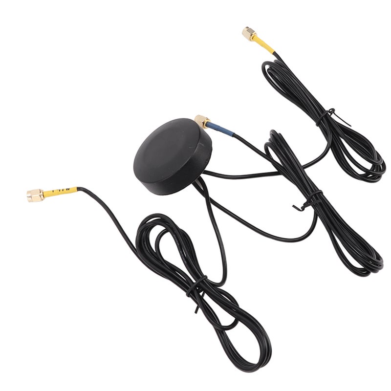 3-In-1 GPS Antenna: Lightweight Durable ABS Material IP67 Waterproof - Independent Channel Transmission Copper Wire for Car Navigation Outdoor Use - Image 2