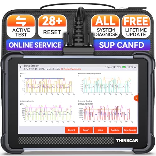 THINKCAR Bidirectional Scan Tool, Thinkscan 672 All System OBD2 Scanner Diagnostic Tool, 28 Reset,Scanner for Car with Active Test, FCA Autoauth,CANFD, Free Lifetime Upgrade,Automotive Diagnostic Tool - Image 1