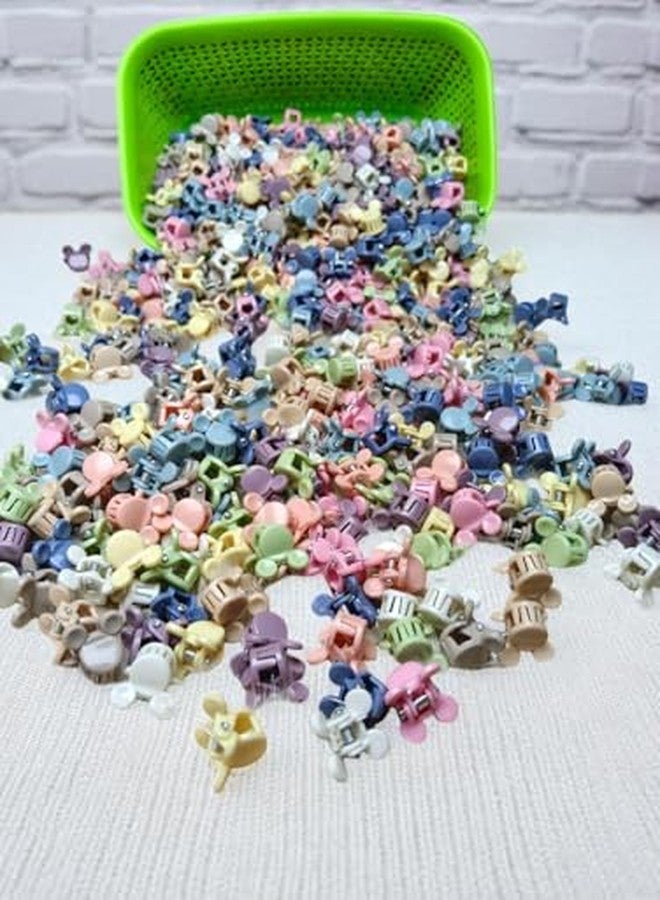FREEBIES Mini Hair Clutcher Pack of 50 | Durable Small Hair Clips for Women | Multicolor Styling Accessories - Image 2