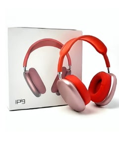 P9 Bluetooth Over-Ear Headphones Red  - Image 1