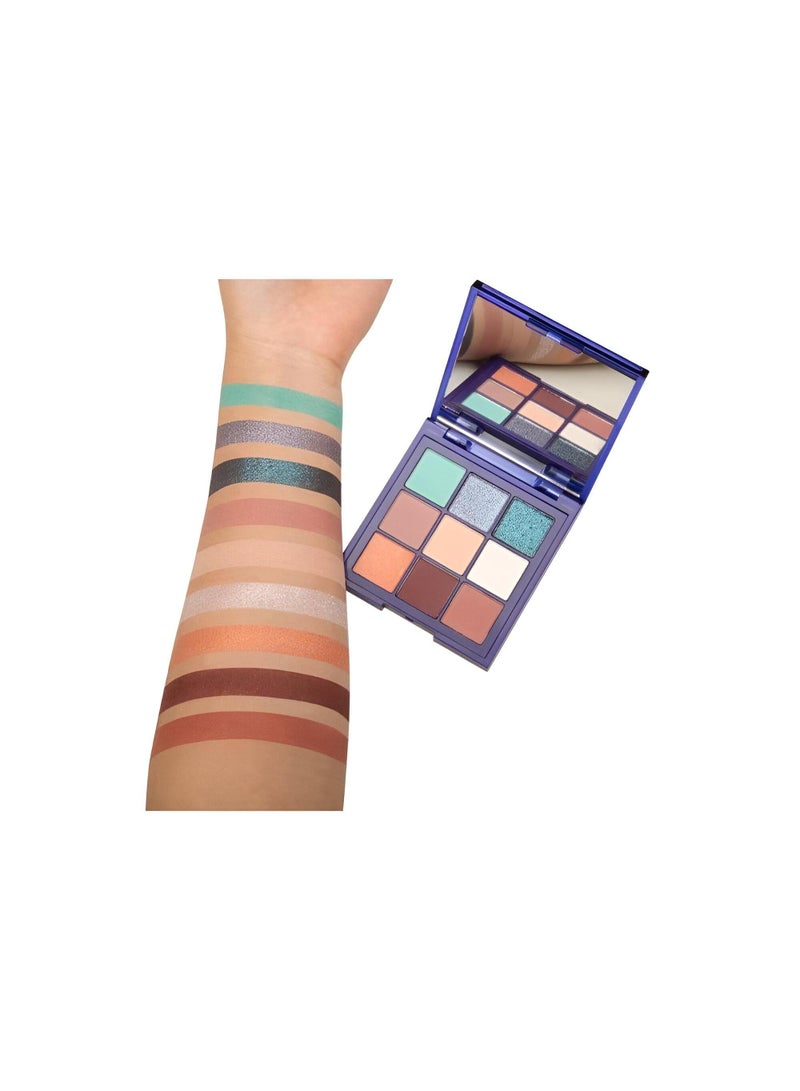 BOLVER 9-Color Eyeshadow Palette, Shade E03 - From Bolver - Image 2