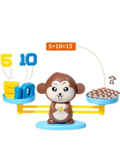 Generic Monkey Balance Maths Cards, Number Blocks, Early Development Activity, Educational Toys, Counting Game, Maths Games for Boys and Girls from 3 Years  - Image 5