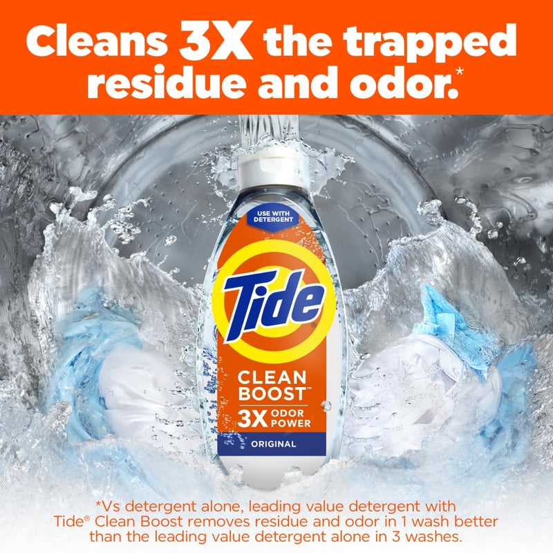 Tide Deep Cleansing Fabric Rinse with 3X Odor Power, Original Scent, 48 oz - Image 2