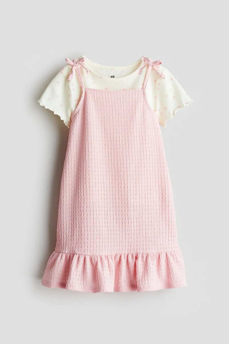 H&M 2-piece top and dress set