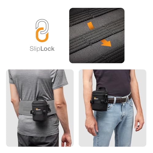 Lowepro ProTactic LCS 9 x 13 III Camera Lens Case, Camera Lens Pouch Bag, fits 24-70mm F/2.8, for DSLR and Mirrorless Cameras, Vol-0.5L Dim:5.12x3.54x3.54in, Camera Bag,for Photographer/Videographer - Image 4
