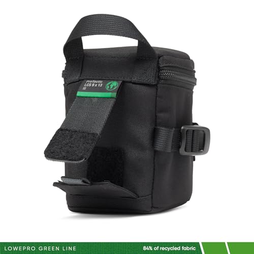 Lowepro ProTactic LCS 9 x 13 III Camera Lens Case, Camera Lens Pouch Bag, fits 24-70mm F/2.8, for DSLR and Mirrorless Cameras, Vol-0.5L Dim:5.12x3.54x3.54in, Camera Bag,for Photographer/Videographer - Image 5